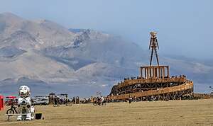 The Center of Burning  Man